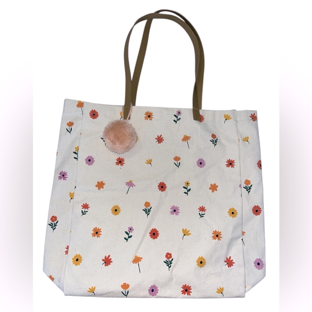 Floral Tote Bag
